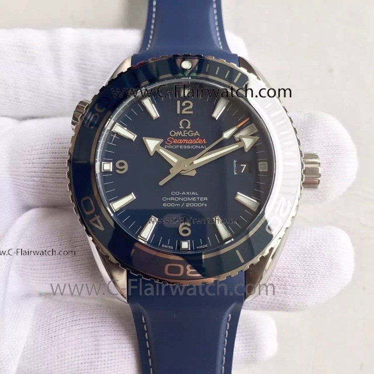 Omega Seamaster Blue Dial Replica Swiss Watch Omega Seamaster Blue Dial Replica Swiss Watch